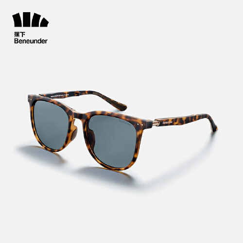 蕉下（beneunder）太阳镜 墨镜 昼望系列 可折叠墨镜 男女开车太阳镜【墨玳瑁】