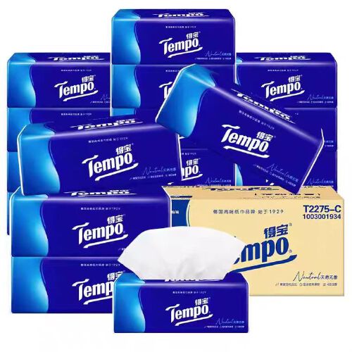 得宝 (Tempo) 抽纸 4层90抽*18包