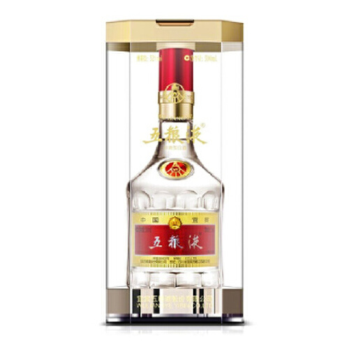 【上海地区专享】五粮液 52度普五第八代款500ml 单瓶 浓香型白酒